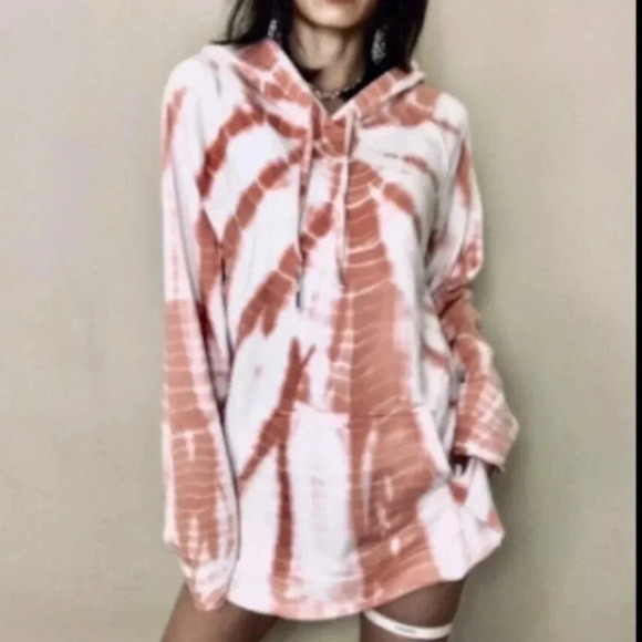 Young Fabulous & Broke Sweaters - Young Fabulous & Broke Tie Dye Oversized Hoodie